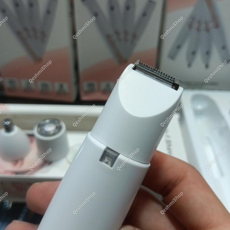 شیور 4کاره زنانه موزن صورت و بدن ابرو مدل hair remover eyebrow trimmer