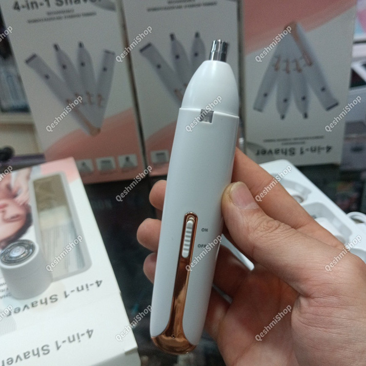 شیور 4کاره زنانه موزن صورت و بدن ابرو مدل hair remover eyebrow trimmer