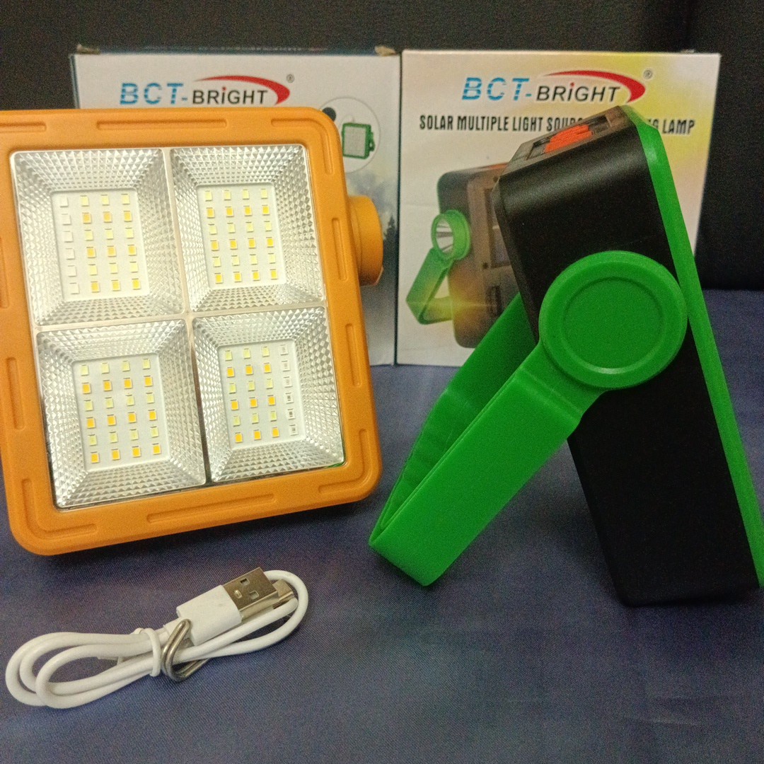 چراغ اضطراری شارژی خورشیدی BCT-BRIGHT مدل BCT-8005-C