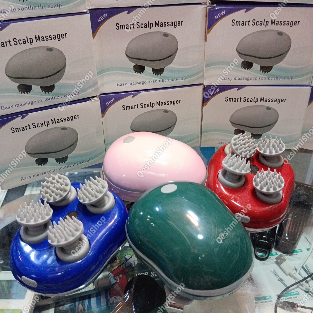 ماساژور سر Smart Scalp Massager مناسب رشد مو با افزایش جریان خون رسانی به پوست سر - قشمی شاپ QESHMISHOP