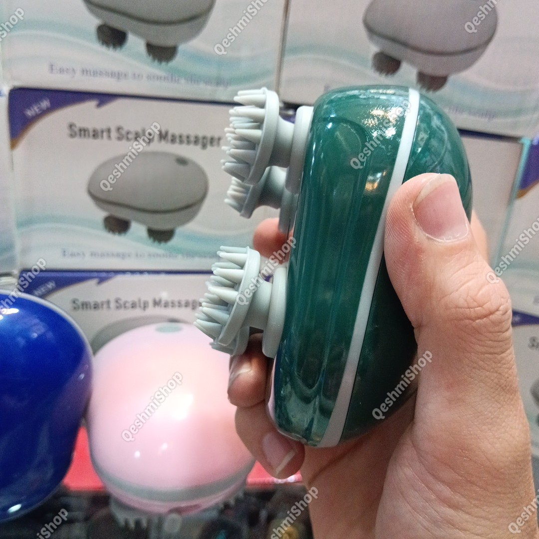 ماساژور سر Smart Scalp Massager مناسب رشد مو با افزایش جریان خون رسانی به پوست سر - قشمی شاپ QESHMISHOP