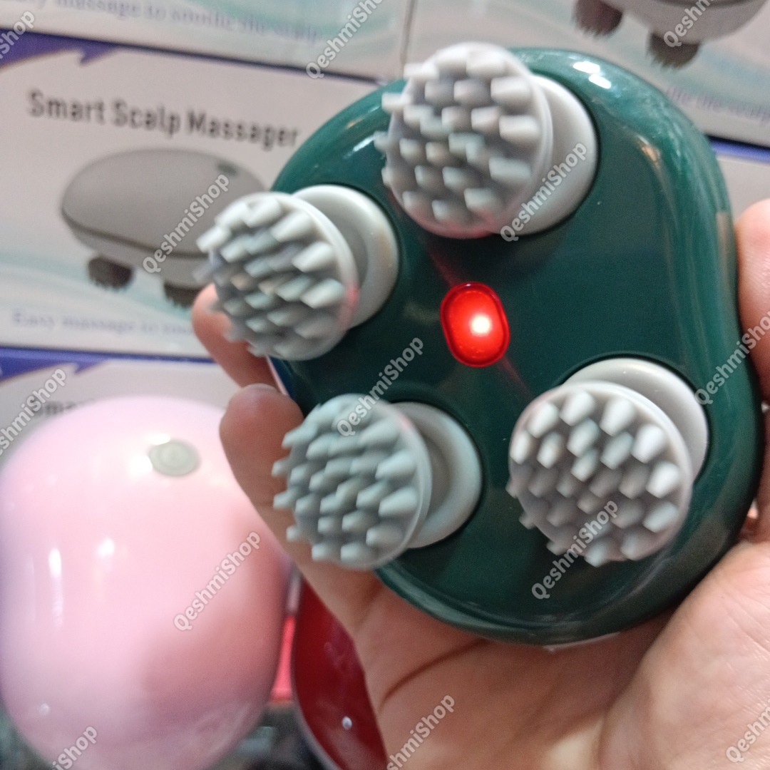 ماساژور سر Smart Scalp Massager مناسب رشد مو با افزایش جریان خون رسانی به پوست سر - قشمی شاپ QESHMISHOP
