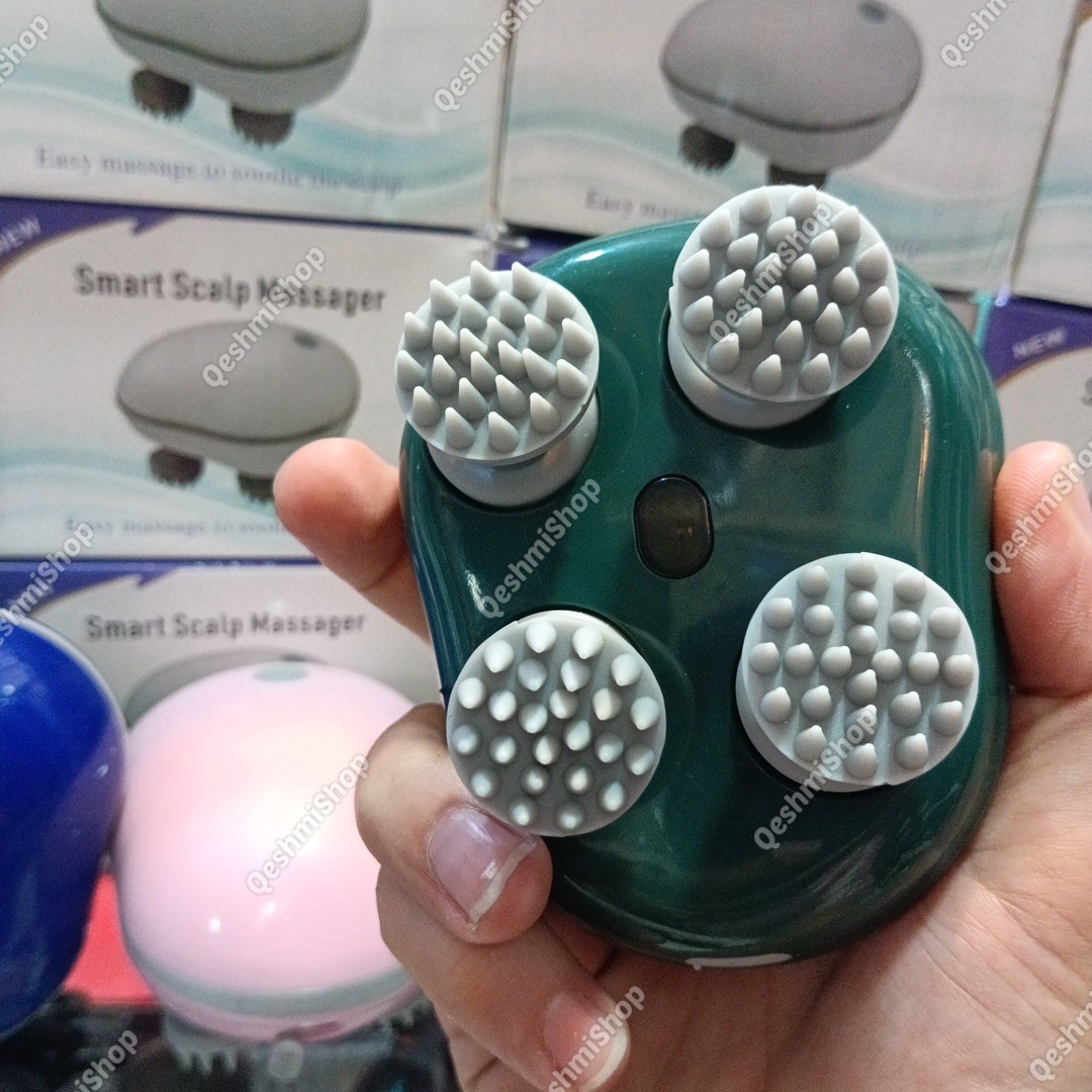 ماساژور سر Smart Scalp Massager مناسب رشد مو با افزایش جریان خون رسانی به پوست سر - قشمی شاپ QESHMISHOP