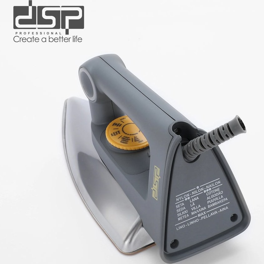 اتو خشک دی اس پی dsp مدل KD1177 توان 1200 وات با قابلیت تنظیم دما