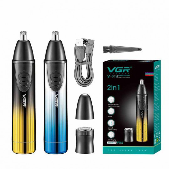 موزن گوش و بینی 2 کاره وی جی آر مدل V-619