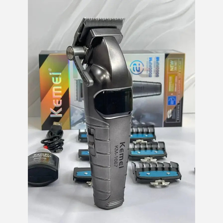 ماشین اصلاح حجم زن کیمی مدل Kemei KM-1667 درجه یک و با کیفیت و پر قدرت