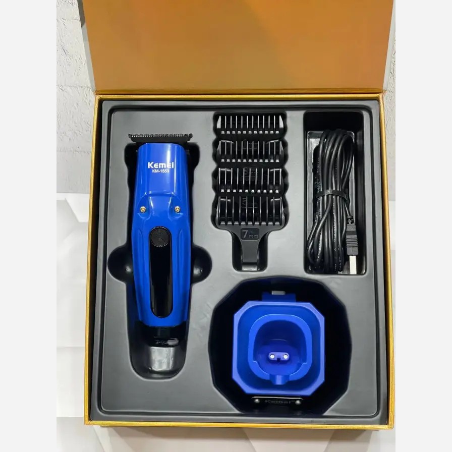 ماشین اصلاح موی سر و صورت کیمی مدل Kemei KM-1553 با کیفیت