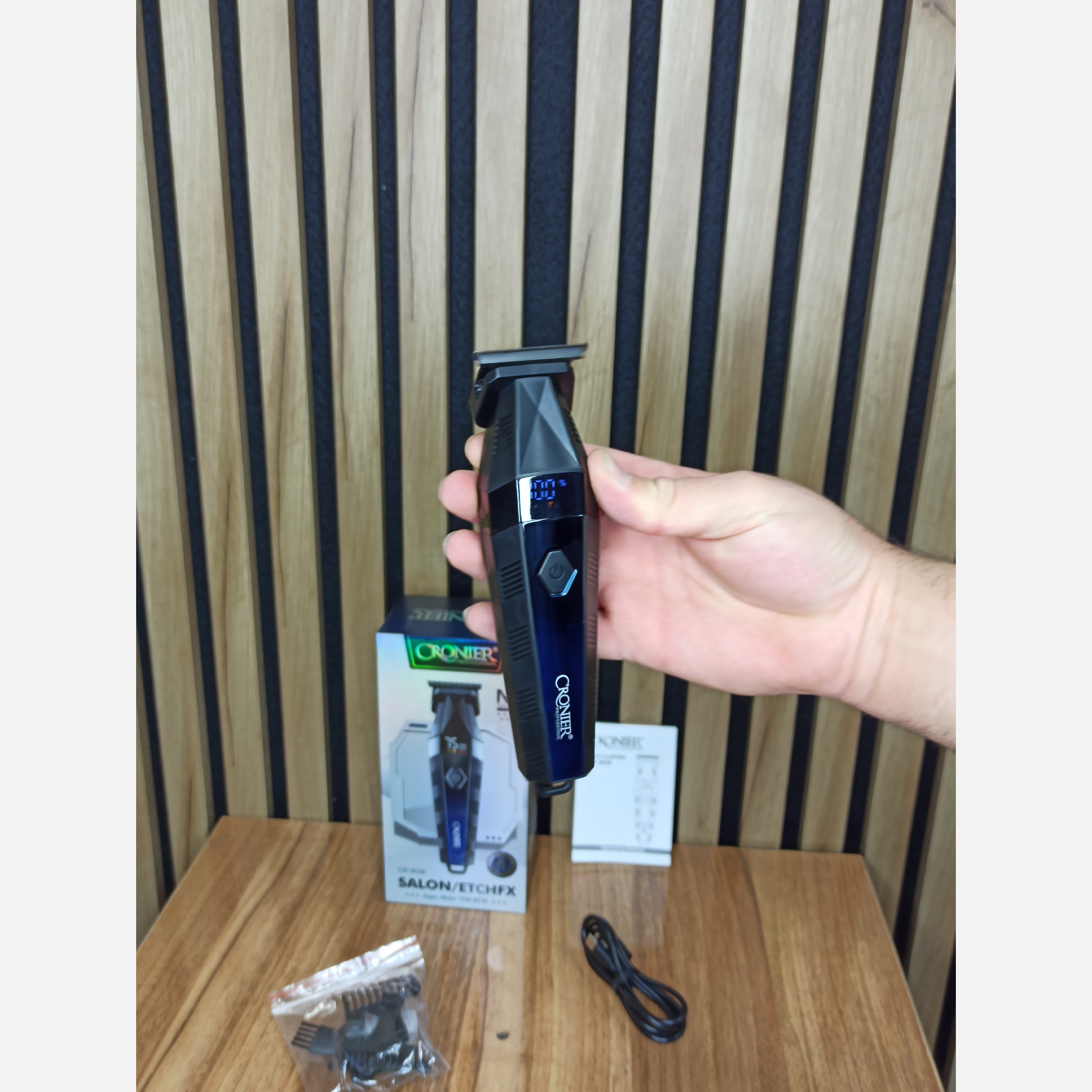 خط زن کرونیر مدل CR-9036 دور موتور 7500 درجه یک و