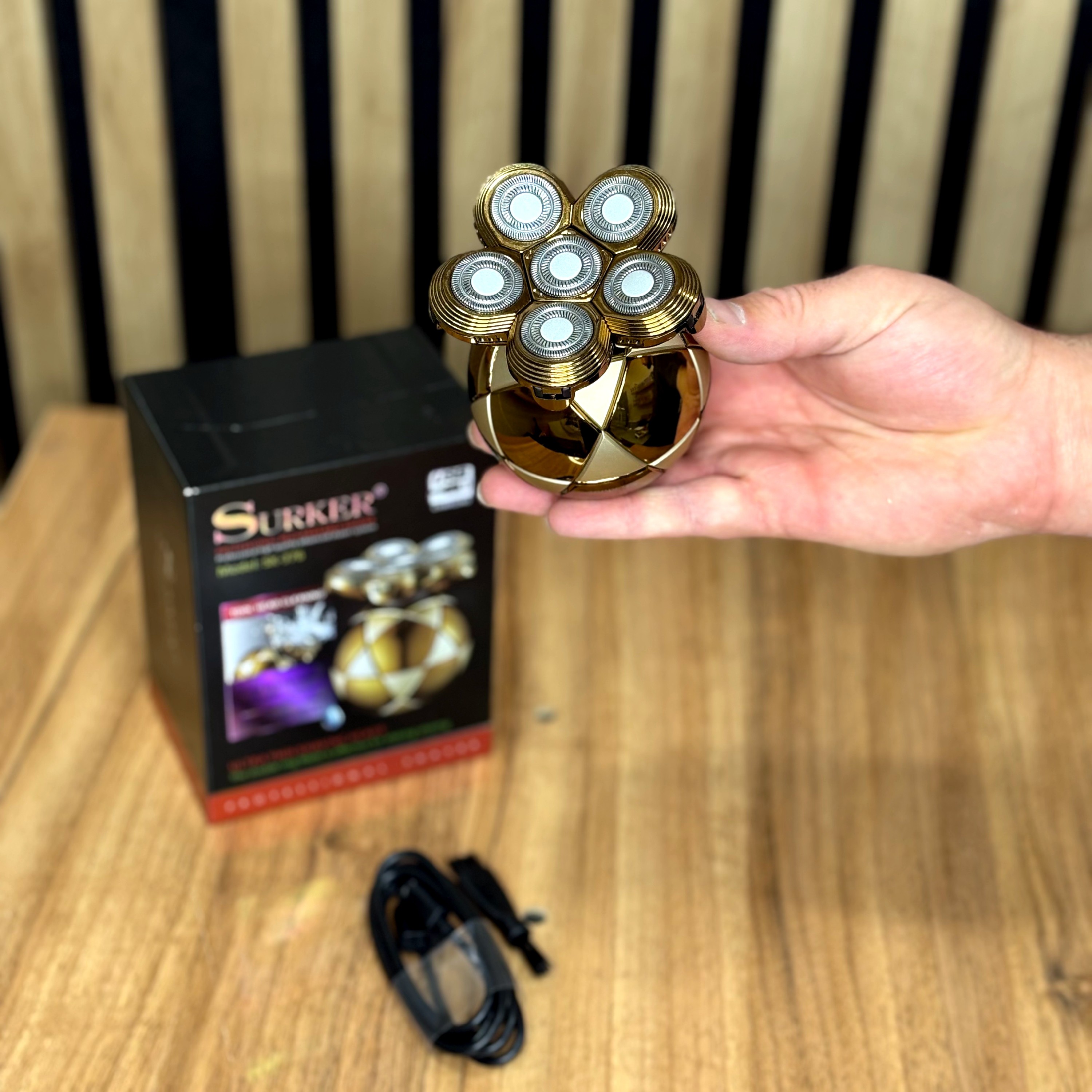 ریش تراش صورت شش تیغ سورکر مدل SK-376 درجه یک