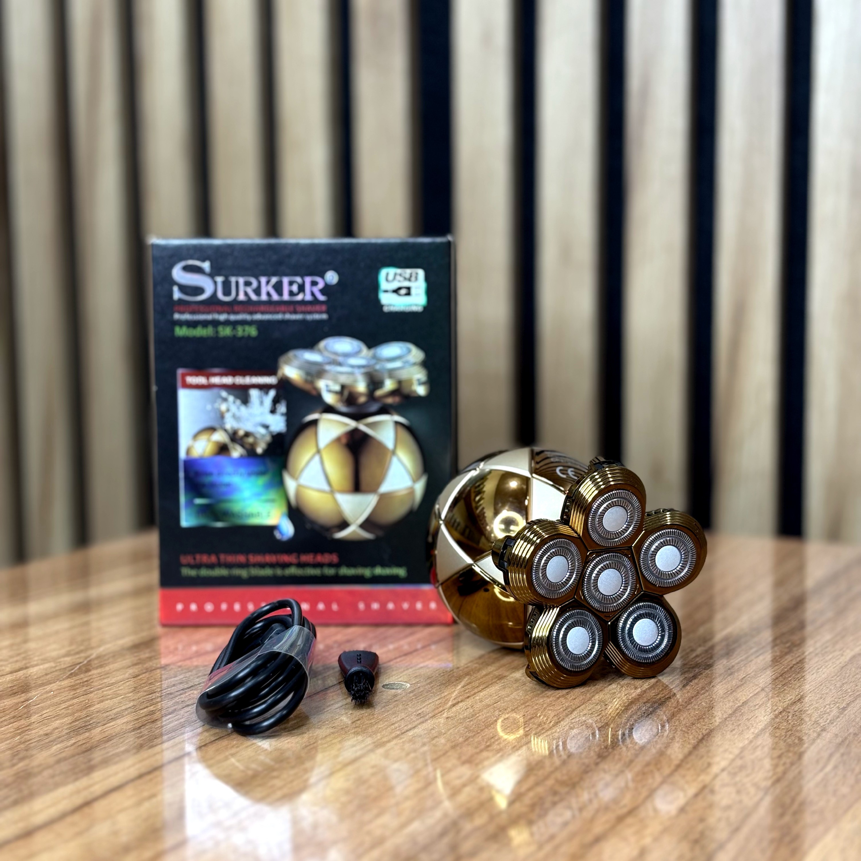 ریش تراش صورت شش تیغ سورکر مدل SK-376 درجه یک