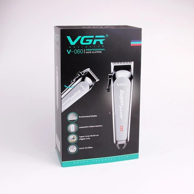 ماشین اصلاح سر و صورت وی جی آر مدل V-060 درجه یک و با کیفیت