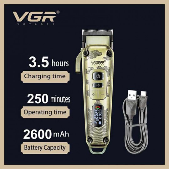 ماشین اصلاح حجم زن وی جی ار مدل V-005 درجه یک