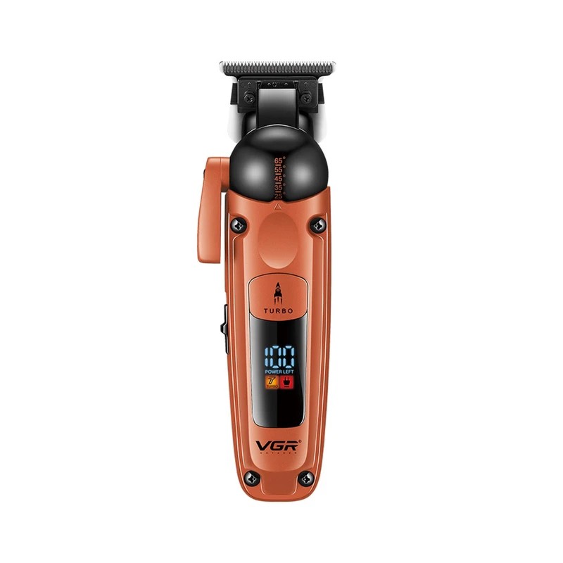 ماشین اصلاح وی جی آر مدل VGR V-274 با تیغه تیتانیوم و نمایشگر LED درجه یک