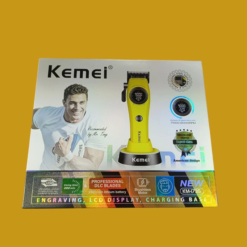 ماشین اصلاح حجم زن کیمی KM-1735 درجه یک و فوق العاده پر قدرت و