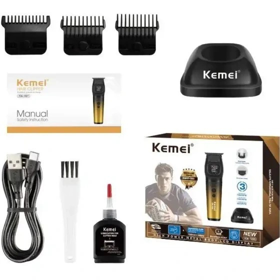 ماشین اصلاح توربو دار کیمی KM-1899