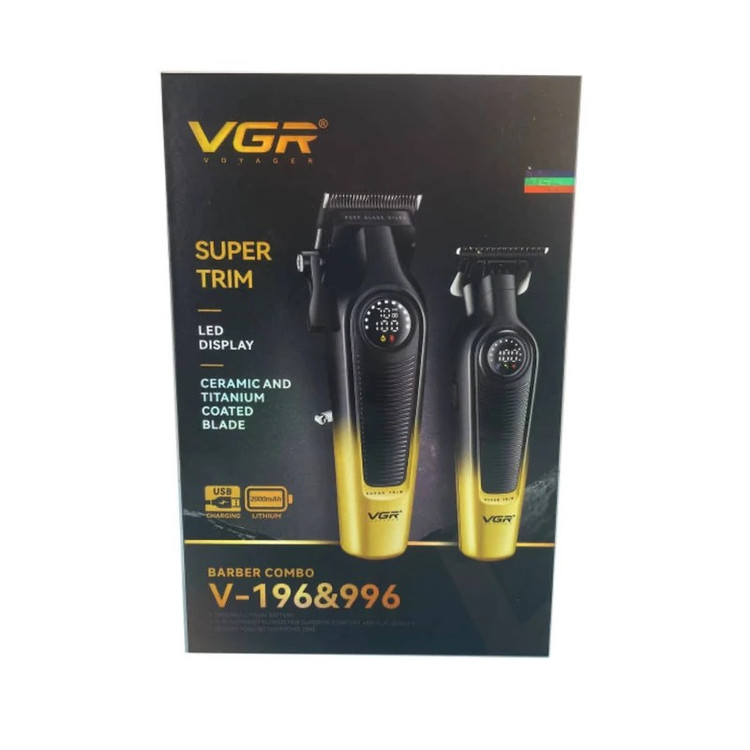ست ماشین اصلاح وی جی آر V-196 V-996