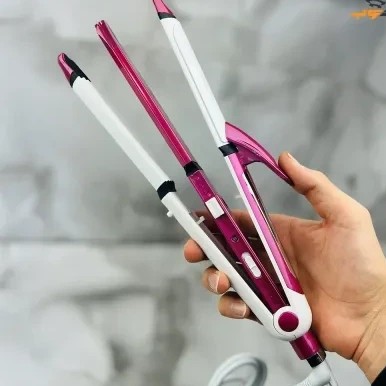 اتو مو 3 کاره حرفه ای MAX SALON مدل MX-3308 با کیفیت