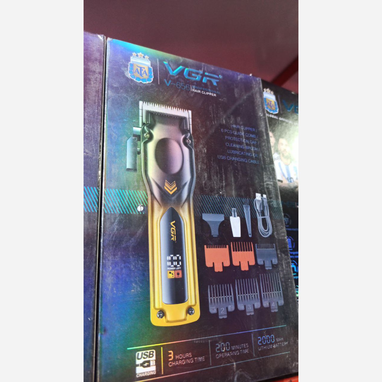 ماشین اصلاح حجم زن وی جی آر V-656 درجه یک