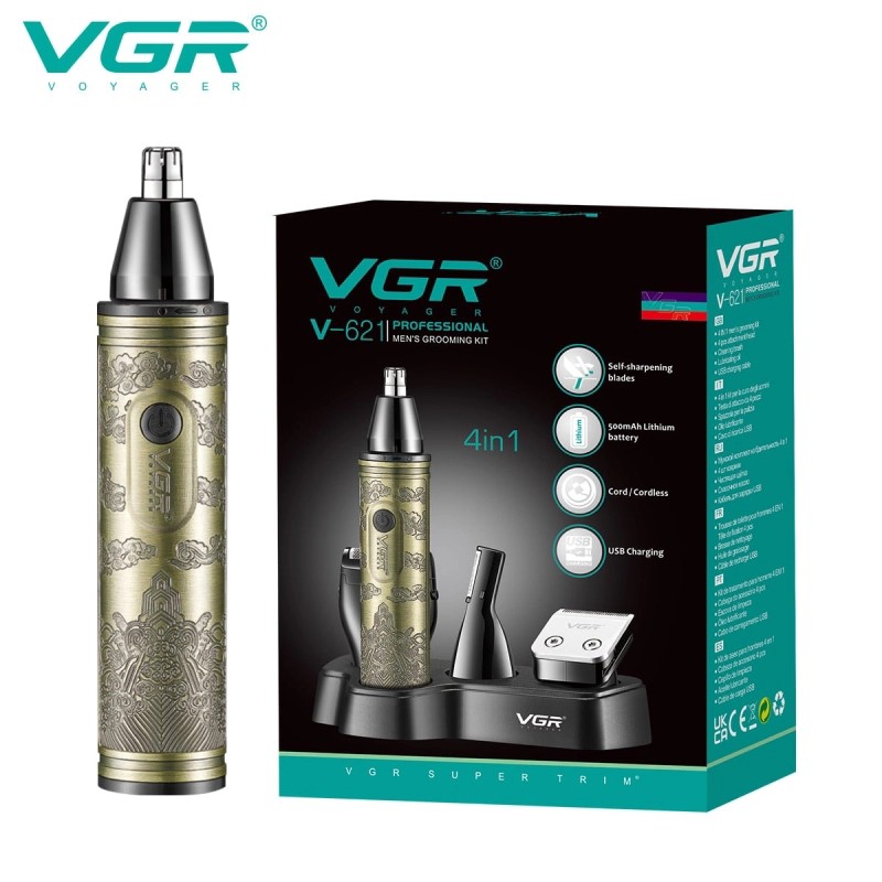 ماشین اصلاح چهار کاره وی جی آر مدل V-621 و