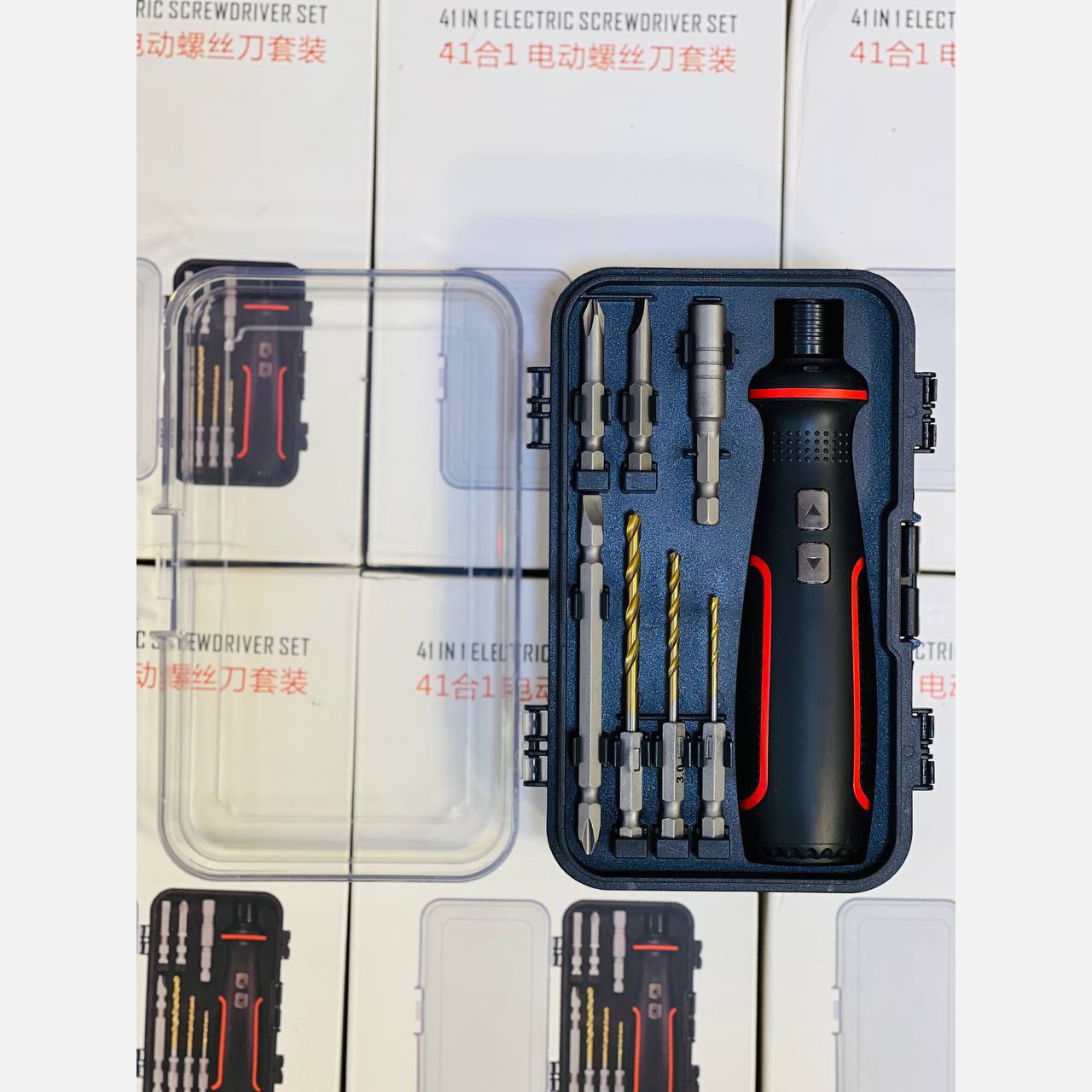ست دریل پیچ گوشتی شارژی خانگی مدل 9907 درجه یک