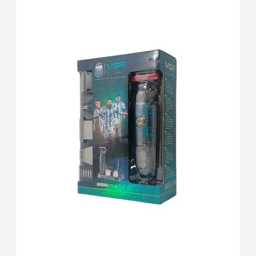 ست ماشین اصلاح سر و صورت و بدن وی جی آر VGR V-102 درجه یک
