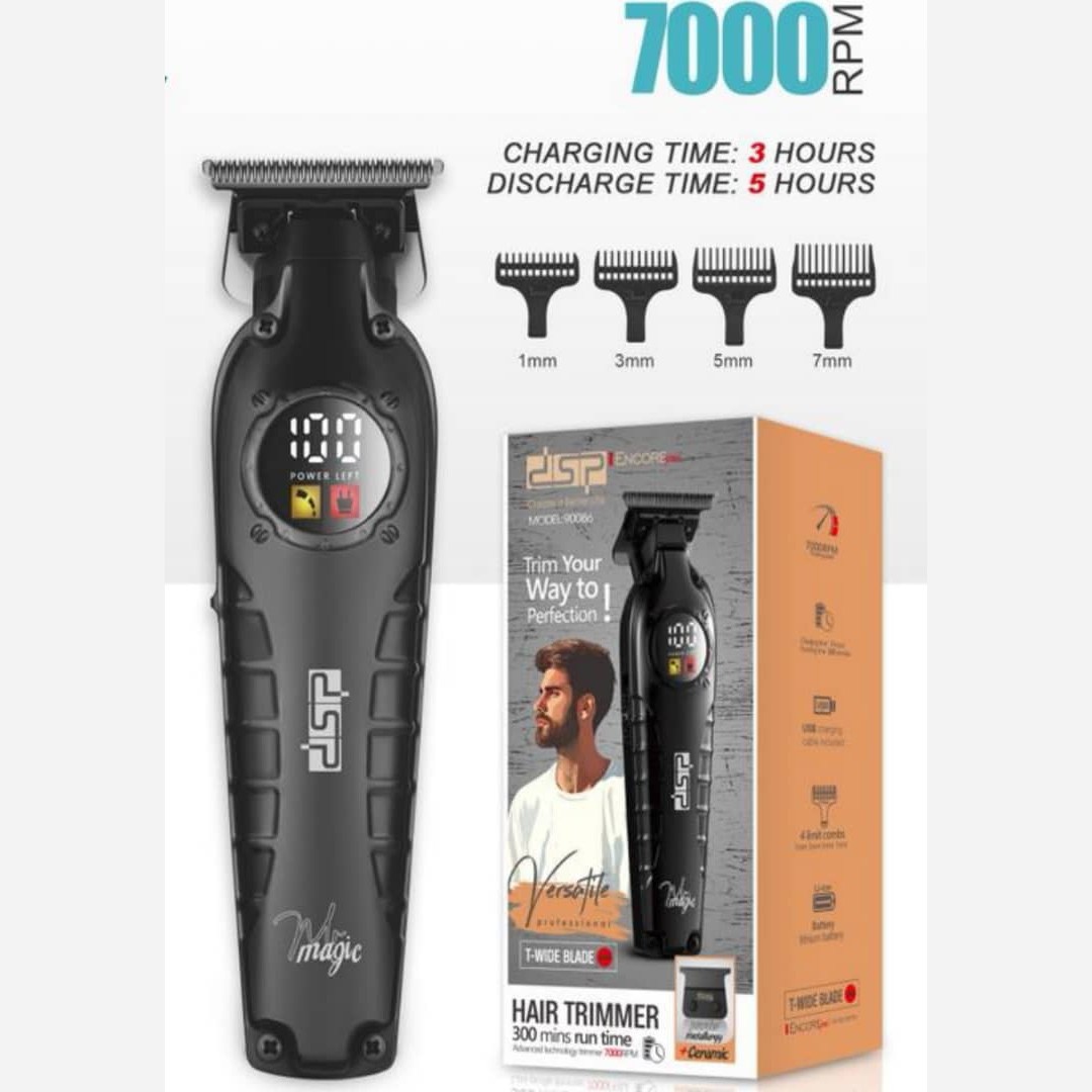 ماشین اصلاح و خط زن دی اس پی مدل 90086 درجه یک