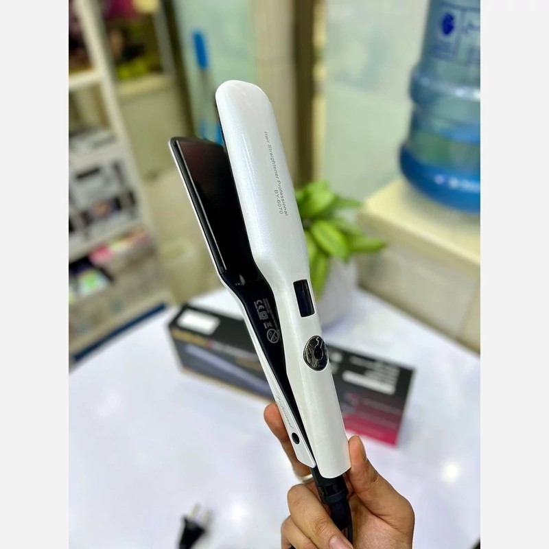 اتومو دیجیتالی صفحه پهن مارک بابلیس BaByliss مدل BY-6070 درجه یک