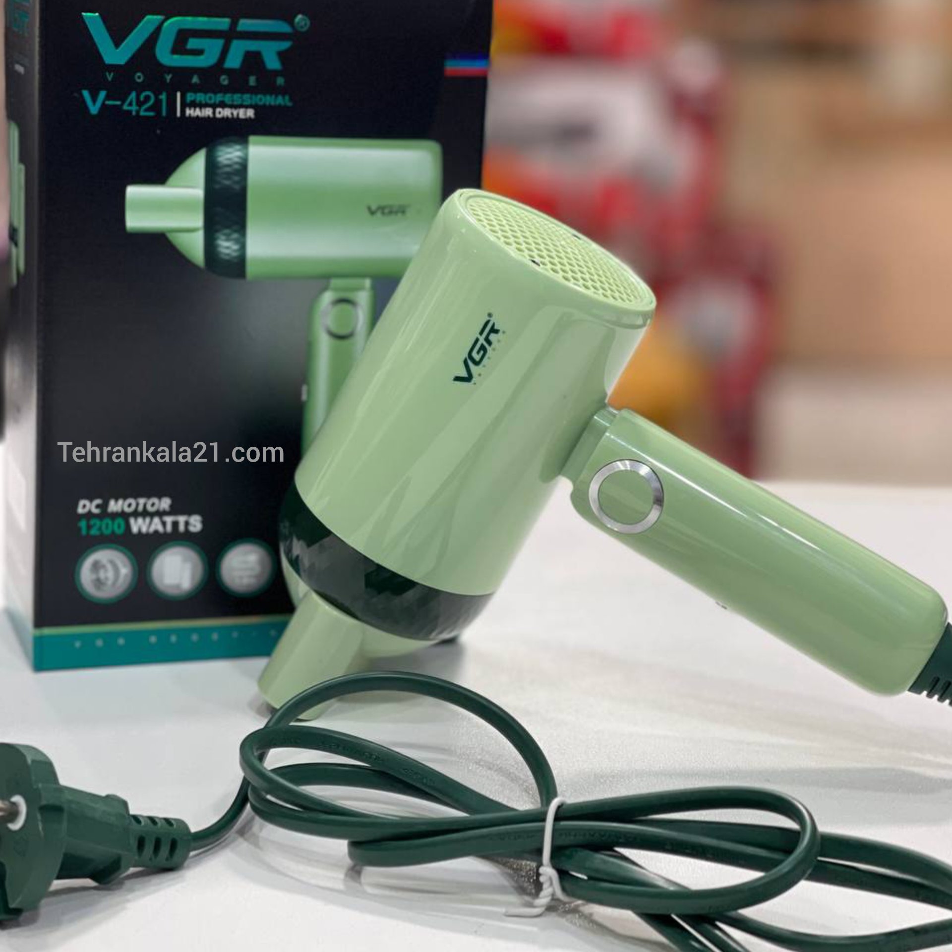 سشوار مسافرتی تاشو VGR مدل V-421