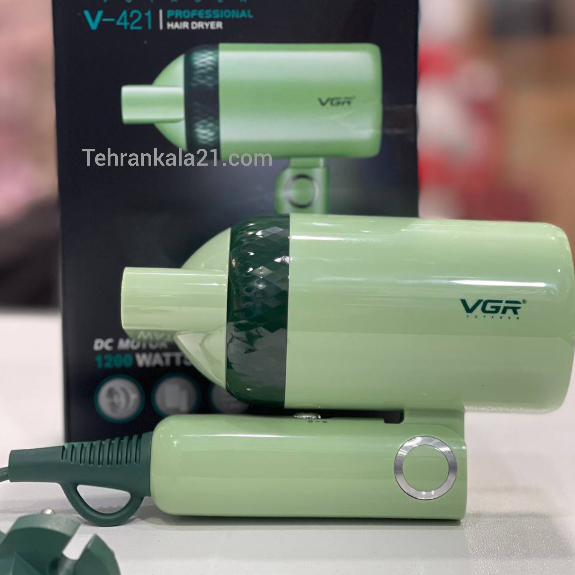 سشوار مسافرتی تاشو VGR مدل V-421