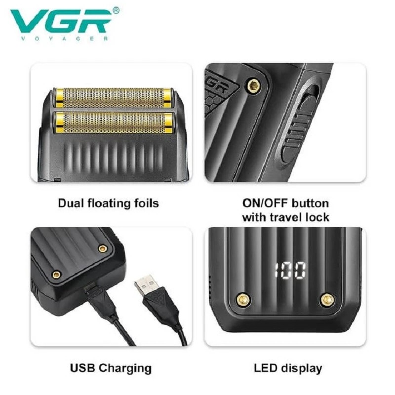 شیور موی سر و صورت VGR V-363