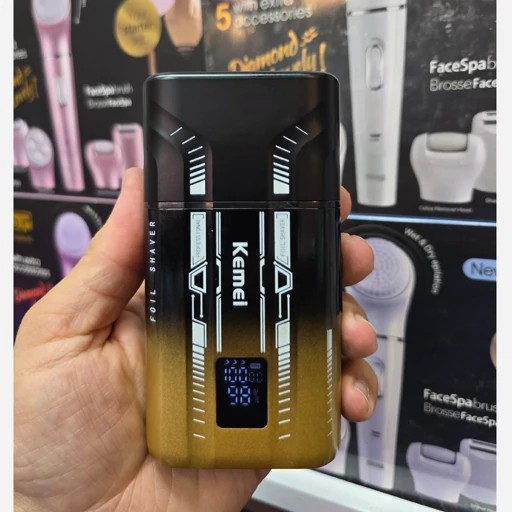 شیور کیمی KM-T418 پر قدرت ترین و با کیفیت ترین شیور که اشعه UV هم داره درجه یک