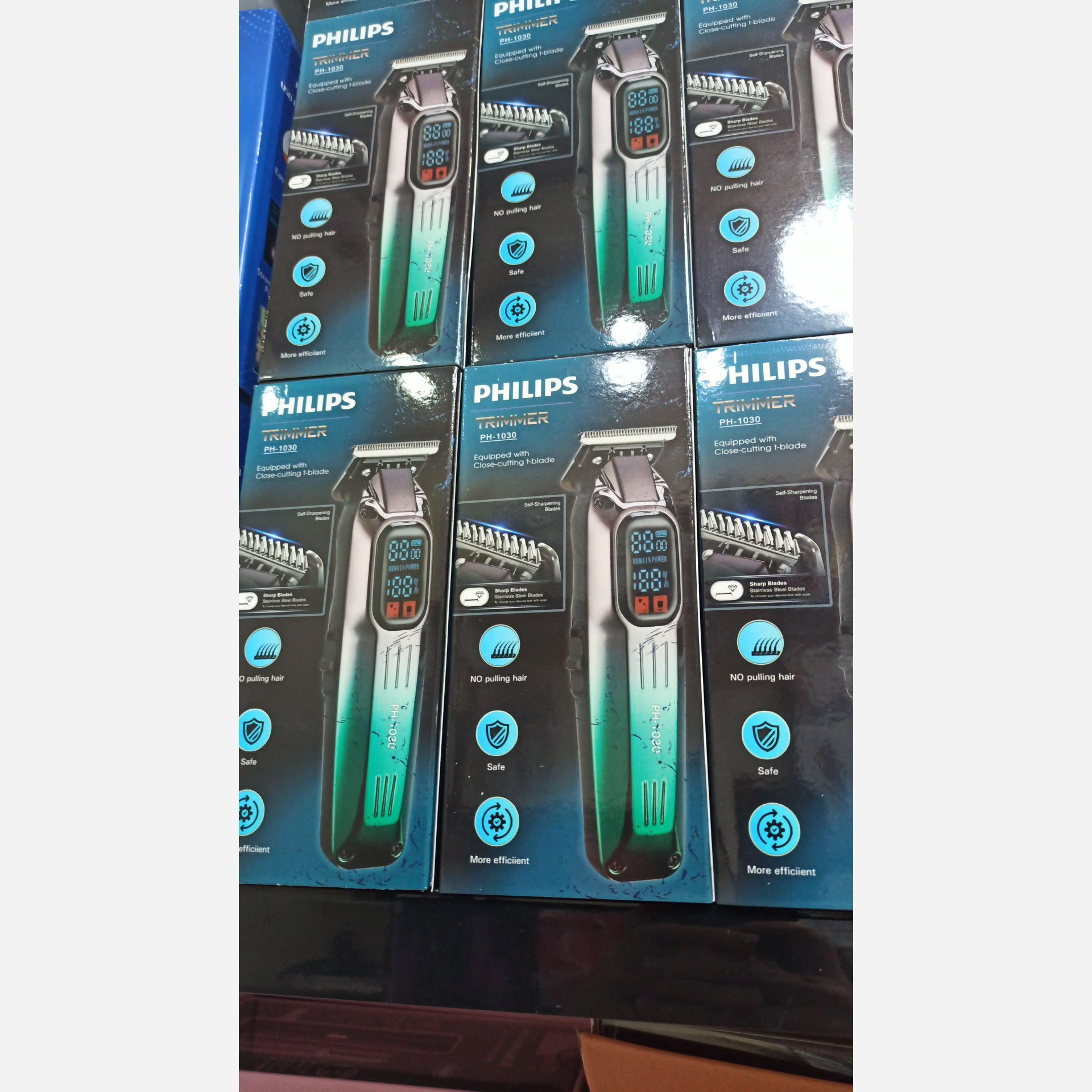 خط زن سر و صورت فیلیپس ضدآب مدل PH-1030 دیجیتالی با کیفیت درجه یک