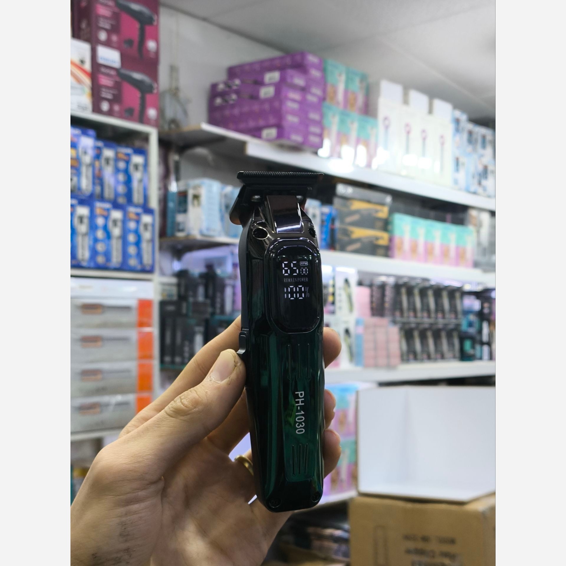 خط زن سر و صورت فیلیپس ضدآب مدل PH-1030 دیجیتالی با کیفیت درجه یک