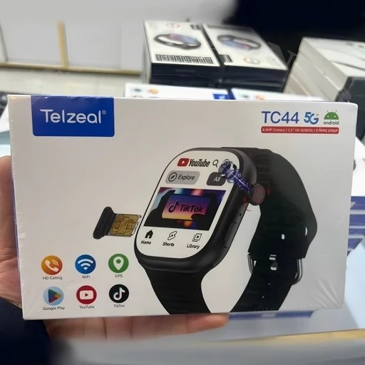ساعت هوشمند Telzeal TC44 سیم کارت خور با حافظه 64 گیگ و رم 6 گیگابایت