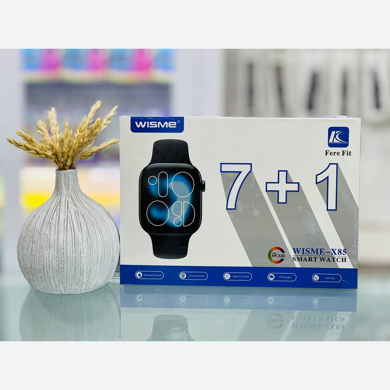 ساعت هوشمند WISME X85 - دارای 7 عدد بند متنوع