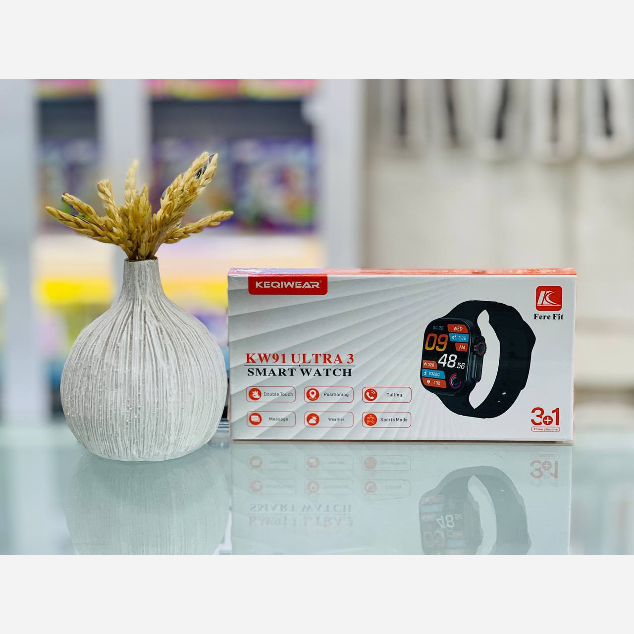 ساعت هوشمند برند KEQIWEAR مدل Kw91 ultra3