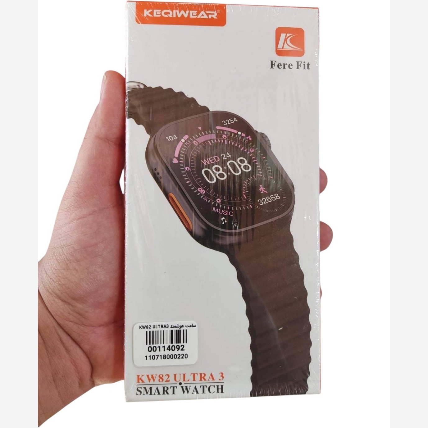 ساعت هوشمندمدل KW82 Ultra 3جدید