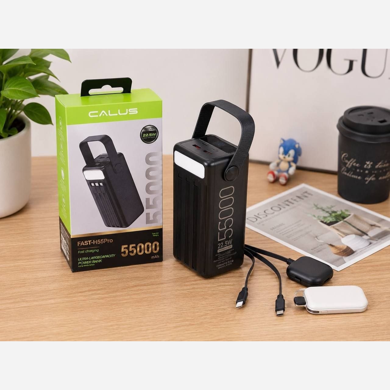 پاوربانک اورجینال 55000 CALUS FAST H55 PRO