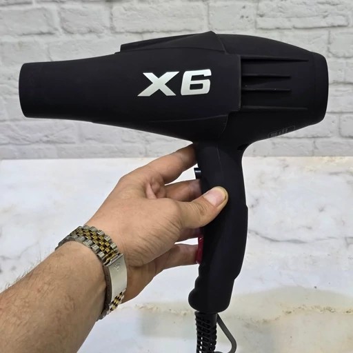 سشوار حرفه ای اصلی انزو موتور سنگین مدل x6 درجه یک