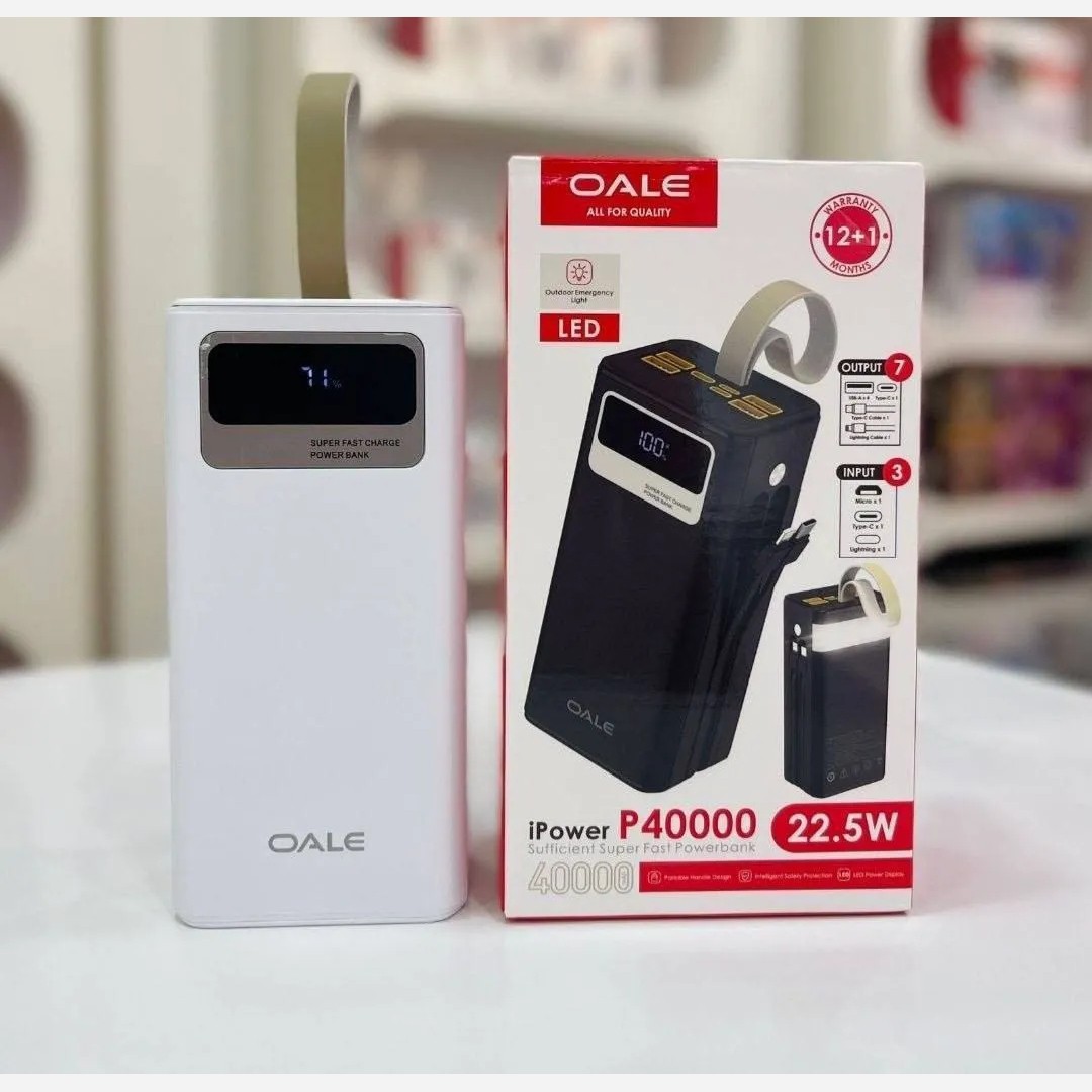 پاوربانک اورجینال 40000 OALE P40000