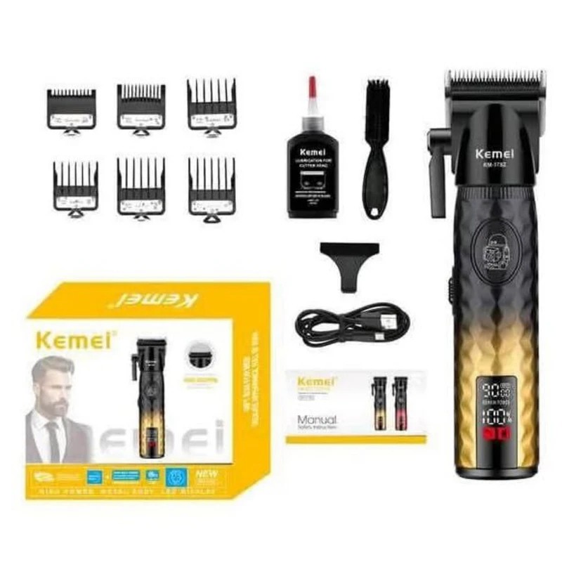 ماشین اصلاح موی سر و صورت شارژی کیمی مدل KM-1782 درجه یک