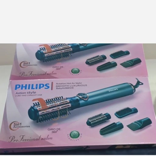 سشوار چرخشی حرفه ای فلیپس اورجینال PHILIPS pro as988sedجدید و درجه یک