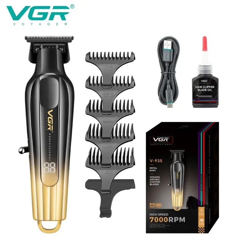 ماشین اصلاح سر و صورت وی جی آر مدل V-935 درجه یک