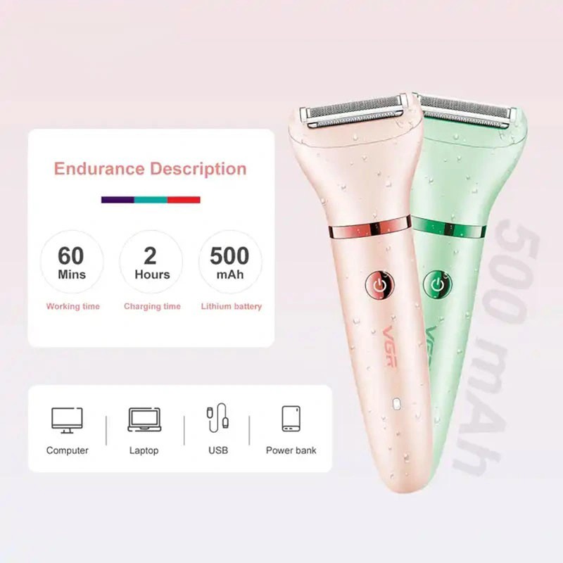 ماشین اصلاح سه کاره وی جی آر مدل V-735 درجه یک و