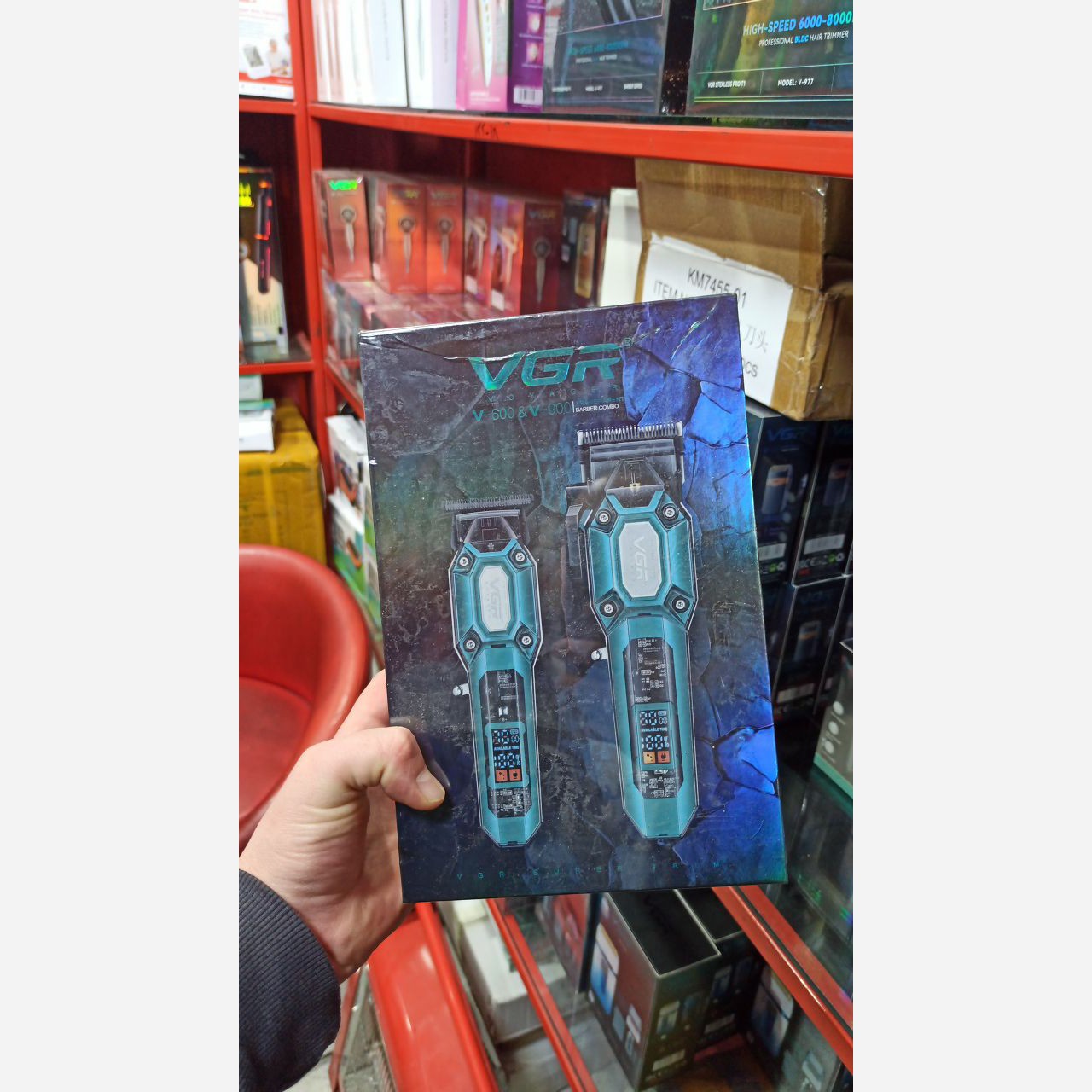 ست 2 قلو ماشین اصلاح VGR V-600 V- 900