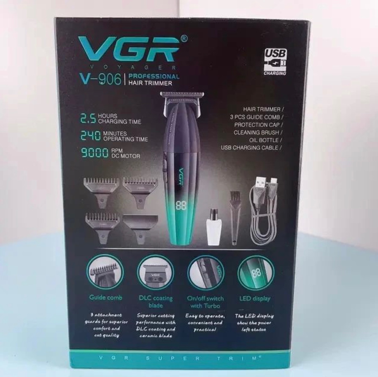ماشین اصلاح vgr 906 اصلی و اورجینال و بسیار پر قدرت و درجه یک و پر قدرت درجه یک