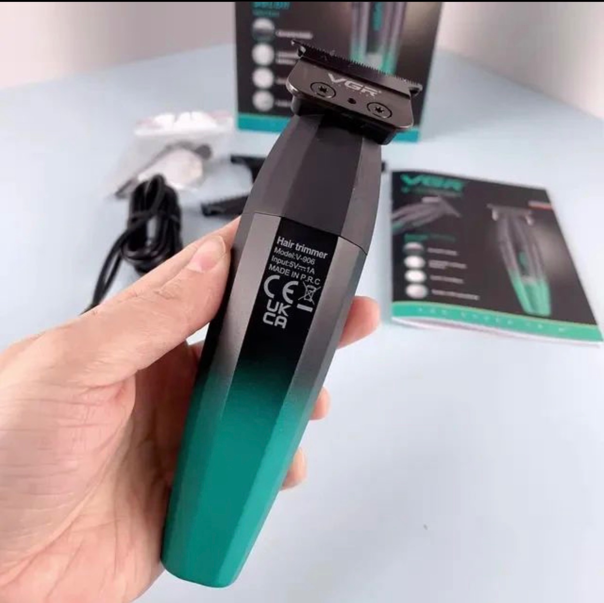 ماشین اصلاح vgr 906 اصلی و اورجینال و بسیار پر قدرت و درجه یک و پر قدرت درجه یک