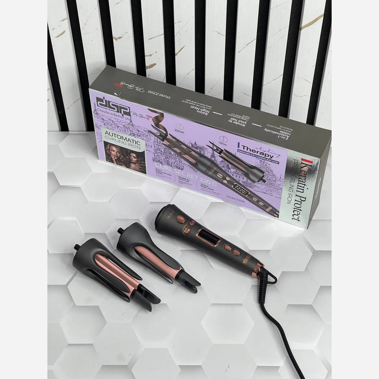فر جادویی حرفه ای مو دی اس پی مدل DSP 20588 درجه یک و با کیفیت