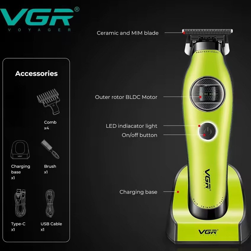 ماشین اصلاح حرفه ای وی جی آر V-880