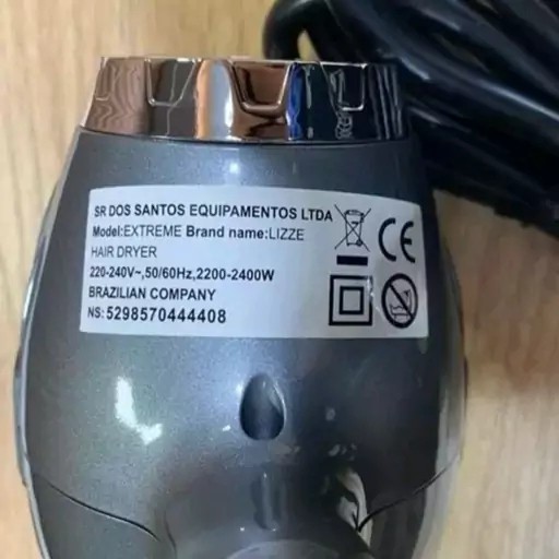 سشوار حرفه ای لیز 2400 وات مدل Extreme Lizze Extreme 2400 Watts Hair Dryer اصلی و اورجینال
